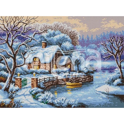 Milena Style Зимна тишина - гоблен с щампа без конци