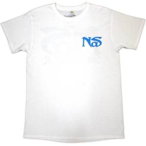 Nas Still City Infill (Back Print) White M Риза (NASTS06MW02)