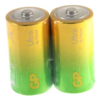 Image 1 of GP Batteries Алкална батерия GP ULTRA LR14 /2 бр. в опаковка shrink/ 14AU21-S2 1.5V (GP-BA-14AU21-S2)