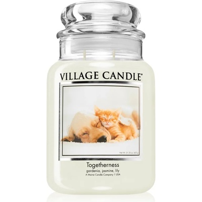 Village Candle Togetherness ароматна свещ (Glass Lid) 602 гр