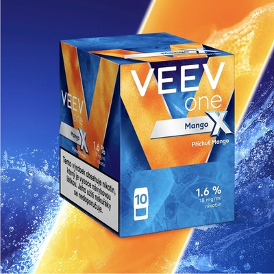 VEEV ONE X náplň Mango 18 mg 10ks