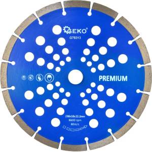 GEKO Диамантен диск PREMIUM 230 x 10 x 22, 2 мм 40194 (G78313)