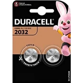 Image 1 of Duracell Бутонна батерия Duracell CR2032 - 2 бр. в блистер (DUR-BL-CR2032-2PK)