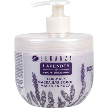 Image 1 of Leganza Organic Lavender Маска за коса, 500 ml