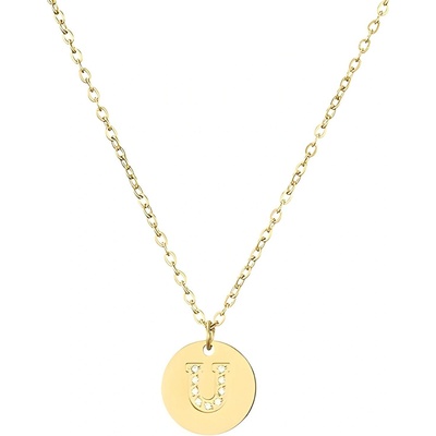 HARAHU Колие Абецеда - u / Златна kp21226 (21226)