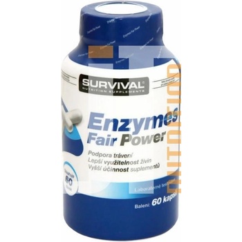 Survival Enzymes Fair Power 60 kapsúl