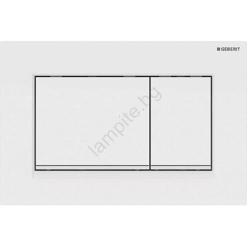 Geberit 115.883. 11.1 - Бутон за промиване Sigma30 24, 6x16, 4 cm бял (GB0025)