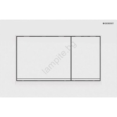 Geberit 115.883. 11.1 - Бутон за промиване Sigma30 24, 6x16, 4 cm бял (GB0025)