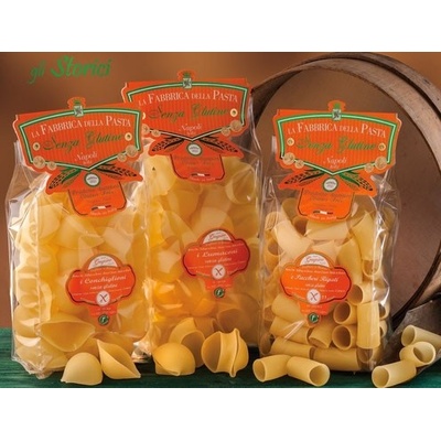 Gragnano Paccheri Lisci bezlepkové 0,5 kg
