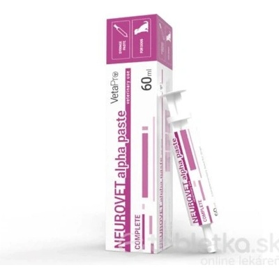 VetaPro Neurovet Alpha Pasta pre psov s neurodegeneratívnymi ochoreniami 60 ml