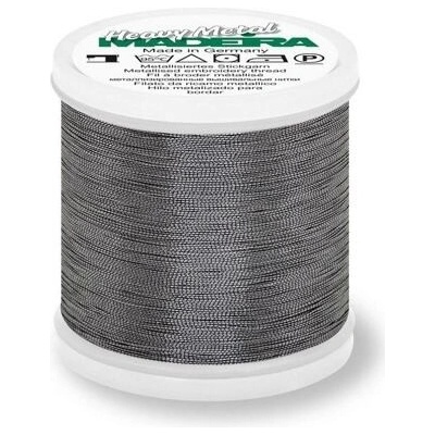 Vyšívací nit Madeira Heavy Metal 30 (200m) barva 6060 black pearl