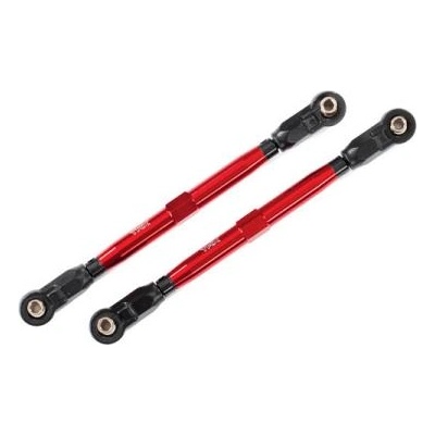 Traxxas алуминиева свързваща щанга червена (2) (за WideMaxx)