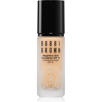 Bobbi Brown Weightless Skin Foundation SPF 15 Mini дълготраен матиращ фон дьо тен с хидратиращ ефект цвят Warm Natural 13ml