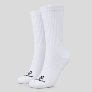 GymBeam Функционални чорапи Crew White M