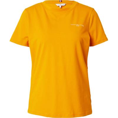 Tommy Hilfiger Тениска '1985' оранжево, размер xxs