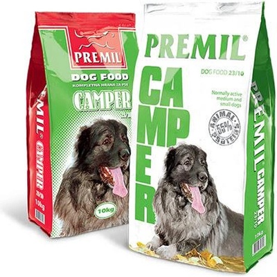 PREMIL CAMPER Premium Economy- за кучета малки и средни породи - 10 kg