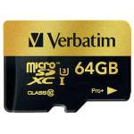 Verbatim Pro+ microSDXC 64GB Class 10 (44034/MVMS64GPP)