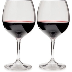 GSI Outdoors Nesting Red Wine Glass Set Цвят: прозрачен