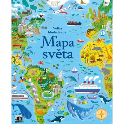 Mapa světa - Velká bludišťárna