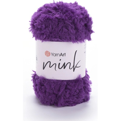 Yarn Art příze Mink 338 fialová