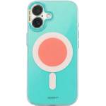  Калъф Cici Macaron Glow, съвместим с Magsafe за iPhone 17, син-зелен