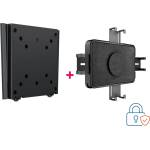  Пакет Фиксирана стенна стойка Multibrackets MB-2988 и сигурна кутия за таблет с множество опции за монтаж Multibrackets MB-0341
