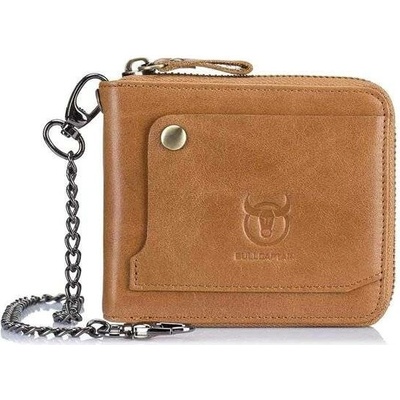 Bullcaptain kožená peněženka s řetízkem Gwen Camel BULLCAPTAIN QB022s1