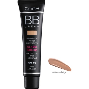 Gosh BB Cream 03 Warm Beige 30ml BB крем за лице