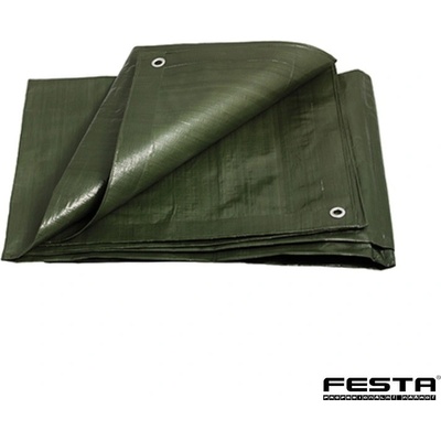 FESTA krycí PE plachta s oky 10 x 15 m 200 g/m²