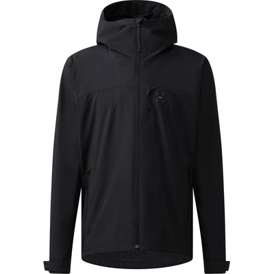 Haglöfs Мъжко водоустойчиво яке Haglöfs Ozka Proof Jacket Waterproof jacket - True Black - размер M (002-3726-0312)