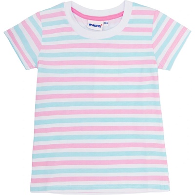 Winkiki kids Wear dívčí tričko Basic bílá