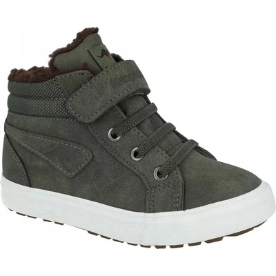 KangaROOS zateplené boty 01400 olivová