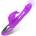 Paloqueth Thrusting & Rotating Rabbit Vibrator with 7 Thrust & 7 Vibration Modes Purple