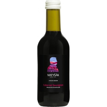 Matyšák Cabernet Sauvignon 2023 13,5% 0,25 l (čistá fľaša)