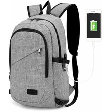 Kono E6715 Batoh na notebook 15.6" Šedý s USB