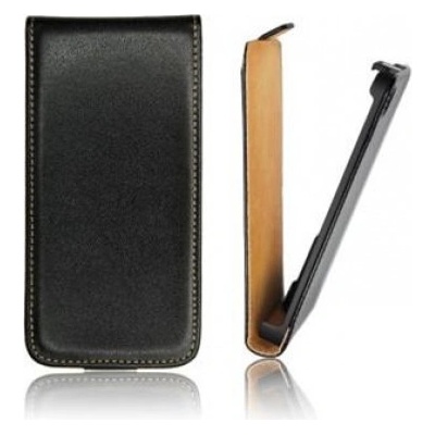 Pouzdro ForCell Slim Flip Samsung S7270 Galaxy Ace3 černé – Hledejceny.cz
