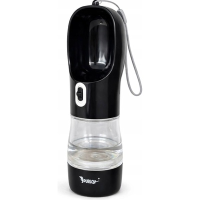 Purlov láhev na vodu s miskou pro psy 200 ml – Sleviste.cz