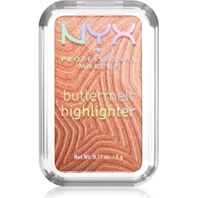NYX Professional Makeup Buttermelt Highlighter rozjasňovač butta in bronze 35 5 g