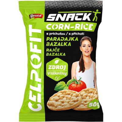Druid fit snack Paradajka a bazalka 50 g