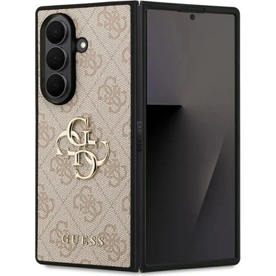 CG Mobile Samsung Z Fold7 GUESS 4G BIG LOGO силиконов протектор за телефон, удароустойчив, заден капак с кожен ефект, цвят ROSS GUHCZFD74GMGPI (GUHCZFD74GMGPI)