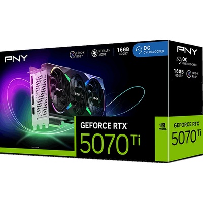 PNY GeForce RTX 5070 Ti Gaming Triple Fan ARGB (VCG5070T16TFXXPB1)