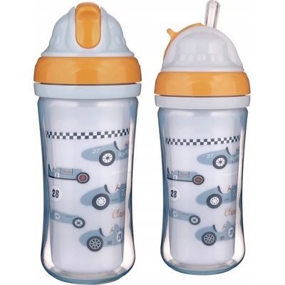 Canpol Babies Sportovní láhev se slámkou Racing 260ml