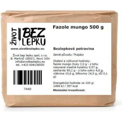 Život bez lepku Fazole mungo 0,5 kg