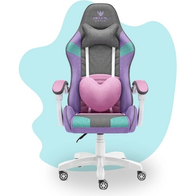 Hell's Chair Rainbow KIDS 2.0 Ružová Fialová Mätová Sivá
