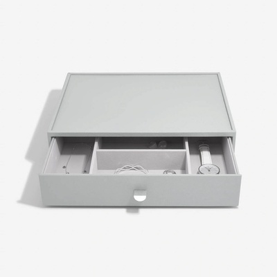 Stackers box se šuplíkem na šperky Pebble Grey Supersize Accessory Drawer šedá 75816