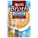 Inaba Ciao Broth cat kuřecí s hřebenatkou 40 g