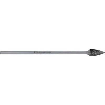 NÁSTROJE CZ fréza technická ogivální špice TK G 12*25*175mm, dvojitý sek, VB020349116612