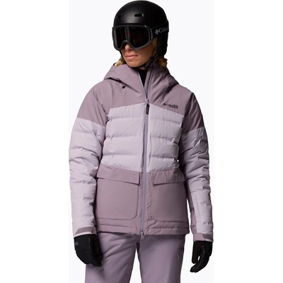 Columbia Дамско скиорско яке Columbia Glacier Ridge Down shale purple/lavender pearl