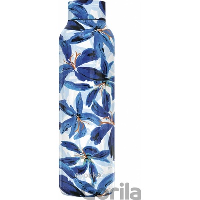 Quokka Nerezová termofľaša Solid Blue Hibiscus 630 ml