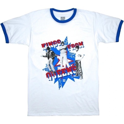 Run DMC Kings From Queens Ringer Royal Blue & White L Риза (<![CDATA[RDMCTS19MW03]]>)